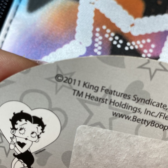 NWT 2011 Retro Betty Boop Handbag / Purse - Picture 11 of 12